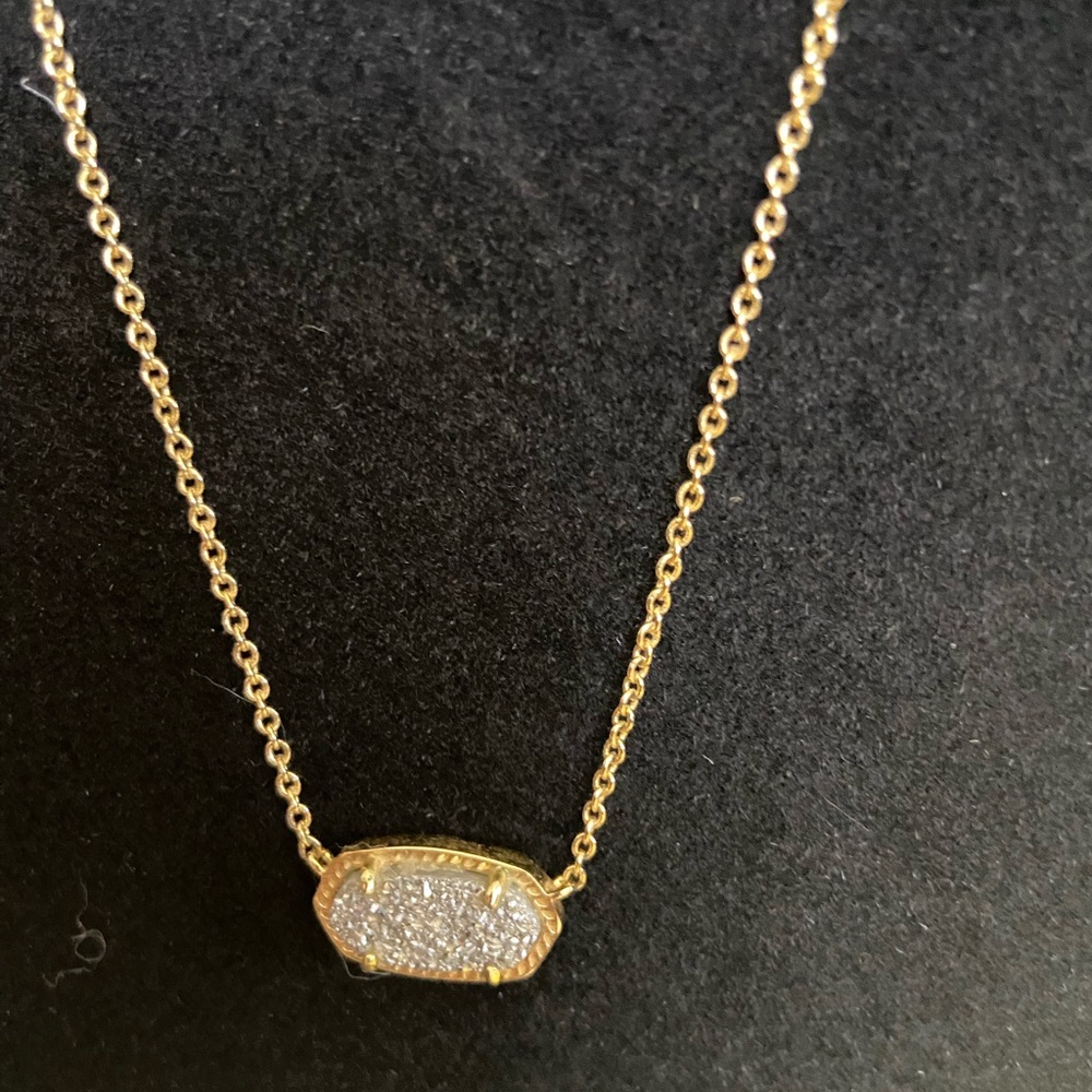 Kendra Scott Gold Pendant Necklace, NIB